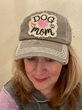 Load image into Gallery viewer, Heart &quot;Dog Mom&quot; Hat
