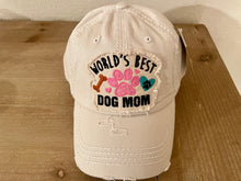 Load image into Gallery viewer, &quot;World&#39;s Best Dog Mom&quot; Hat
