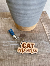 Load image into Gallery viewer, Cat Mama Keychain
