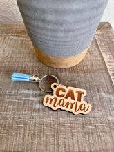 Load image into Gallery viewer, Cat Mama Keychain
