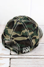 Load image into Gallery viewer, Camo &quot;Dog Mom&quot; Hat
